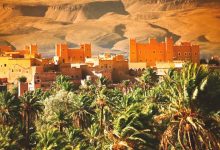 Amazing view of the Moroccan Kasbahs