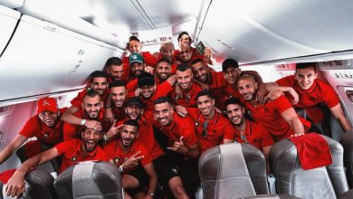 The whole Moroccan team going to Egypt for the 2019 Africa Cup of Nations