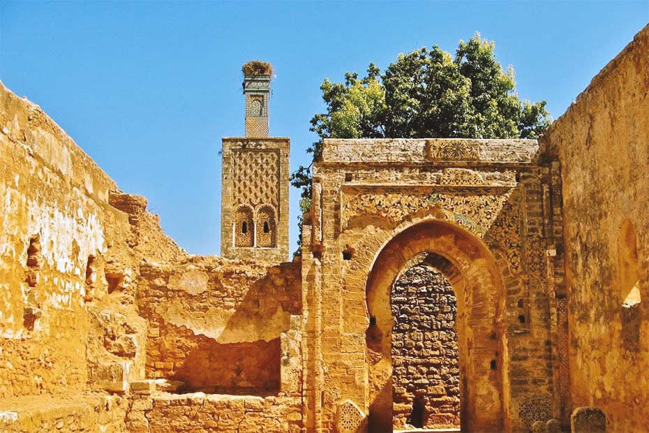 The necropolis of Chellah in Rabat, Morocco.