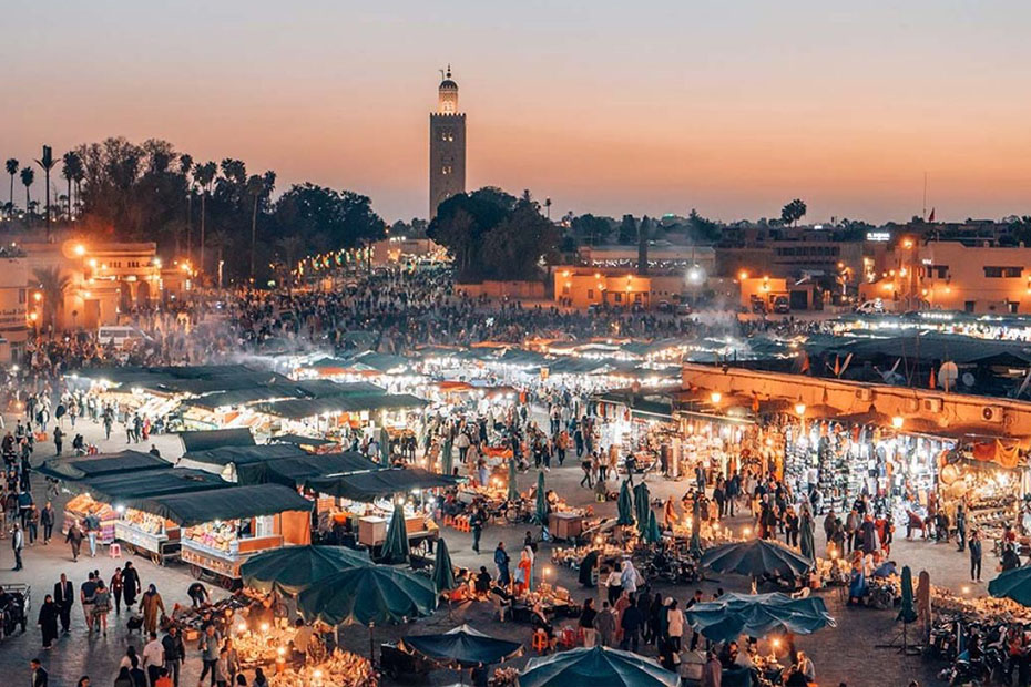 marrakesh at night